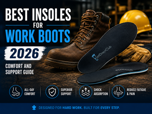 Best Insoles for Work Boots 2026: Comfort and Support Guide