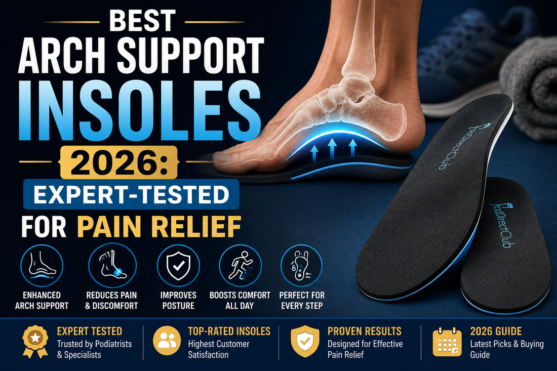 Best Arch Support Insoles 2026: Expert-Tested for Pain Relief