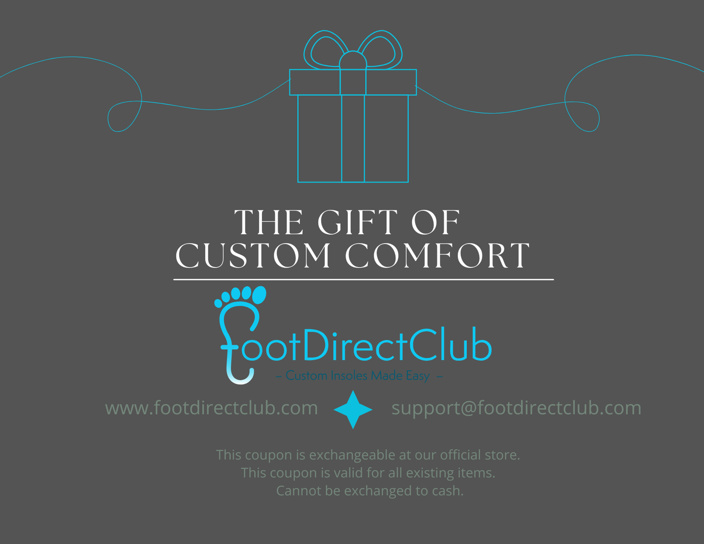 Foot Direct Club Digital Gift Card